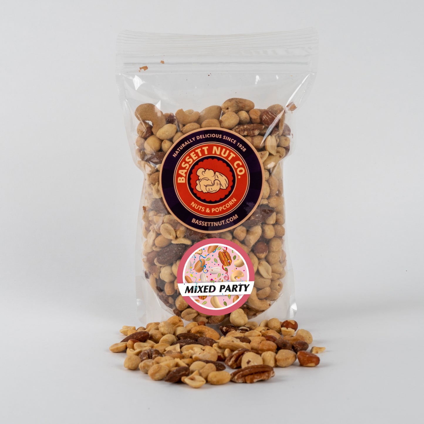 Mix and Match-Mix Medium Popcorn and 1 Pound Nuts (Eight Bags)
