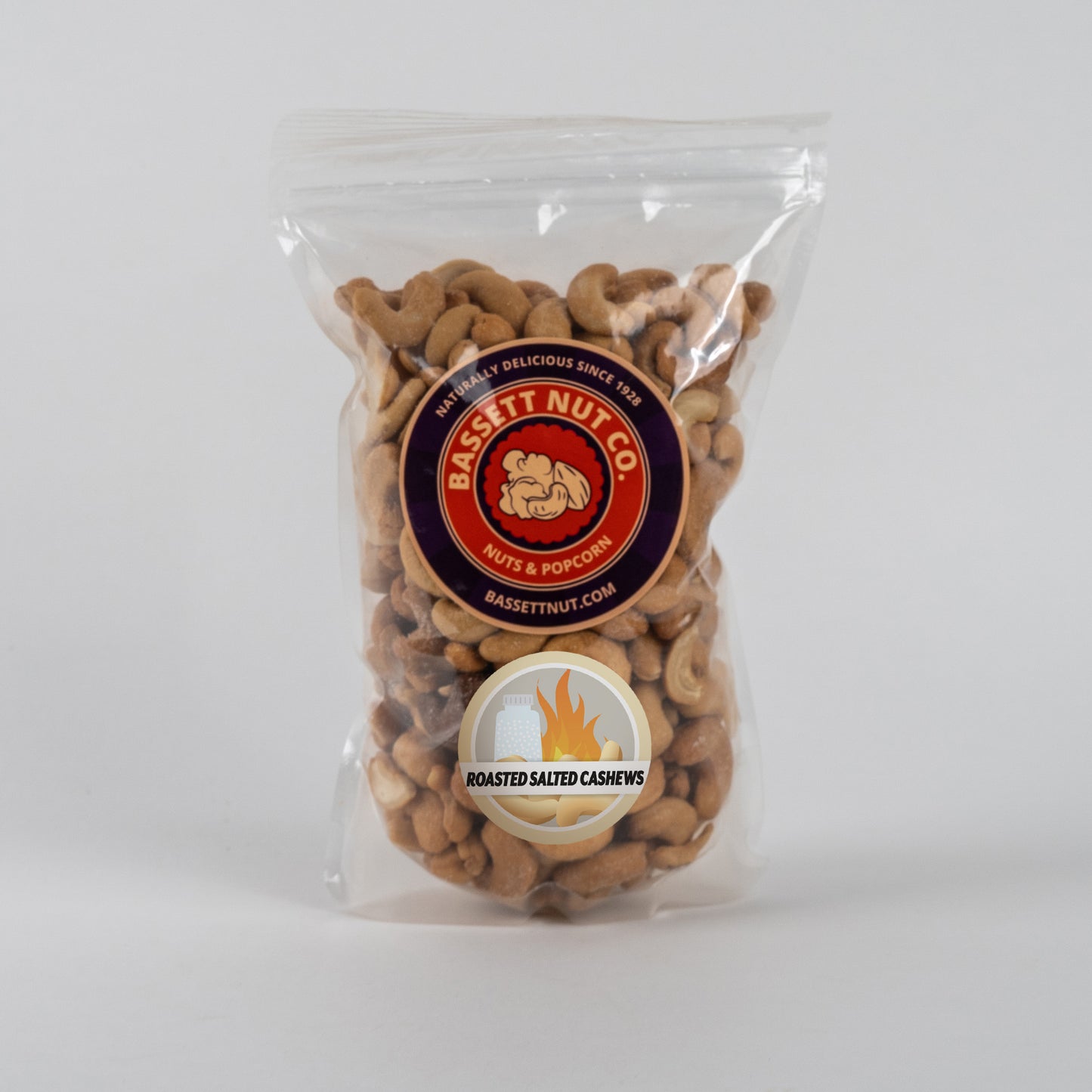 Roasted Salted Cashews - Bassett Nut Co