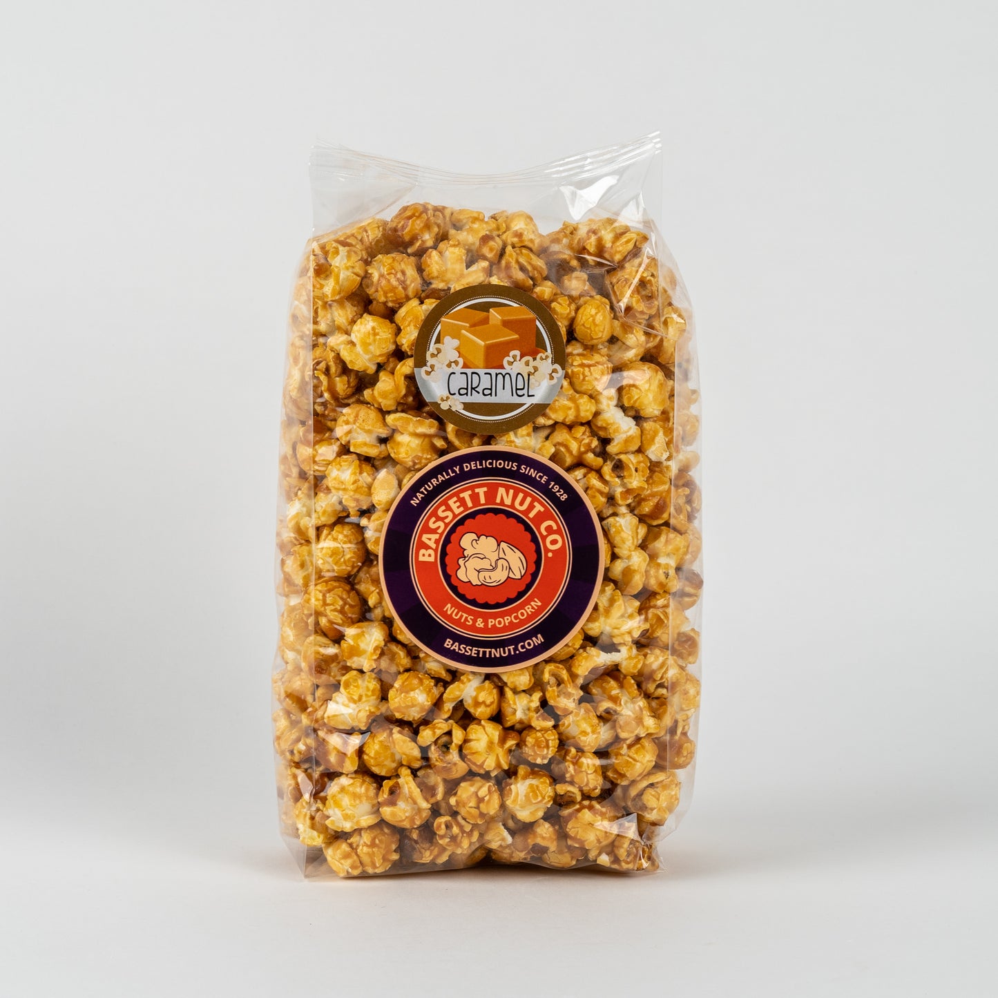 Caramel Popcorn Bassett Nut Co. Toledo Ohio