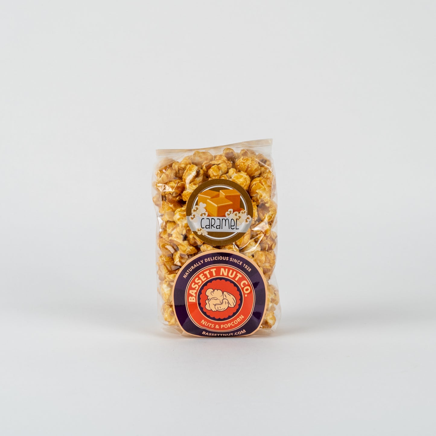 Caramel Popcorn Bassett Nut Co. Toledo Ohio