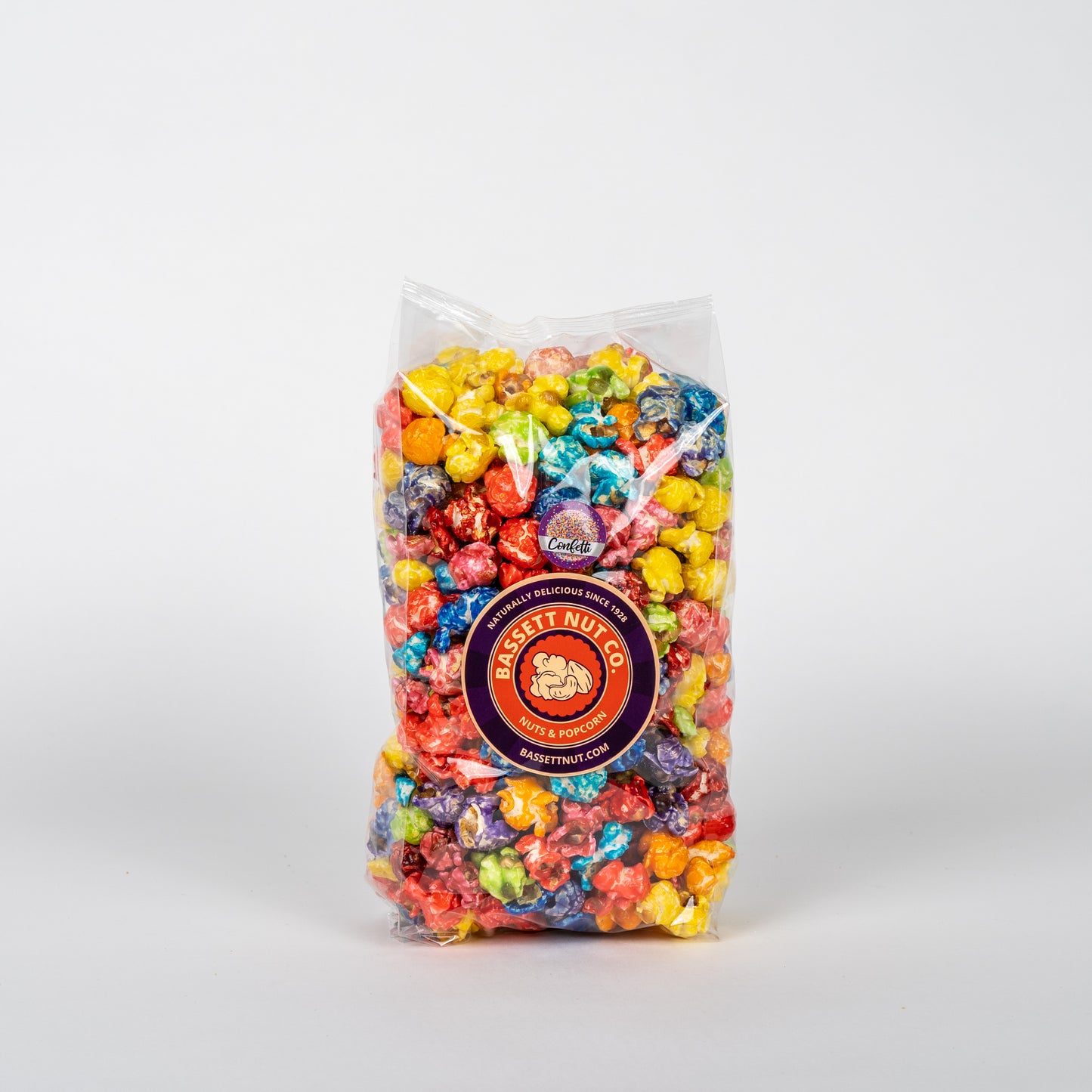 Confetti Popcorn Bassett Nut Co. Toledo Ohio