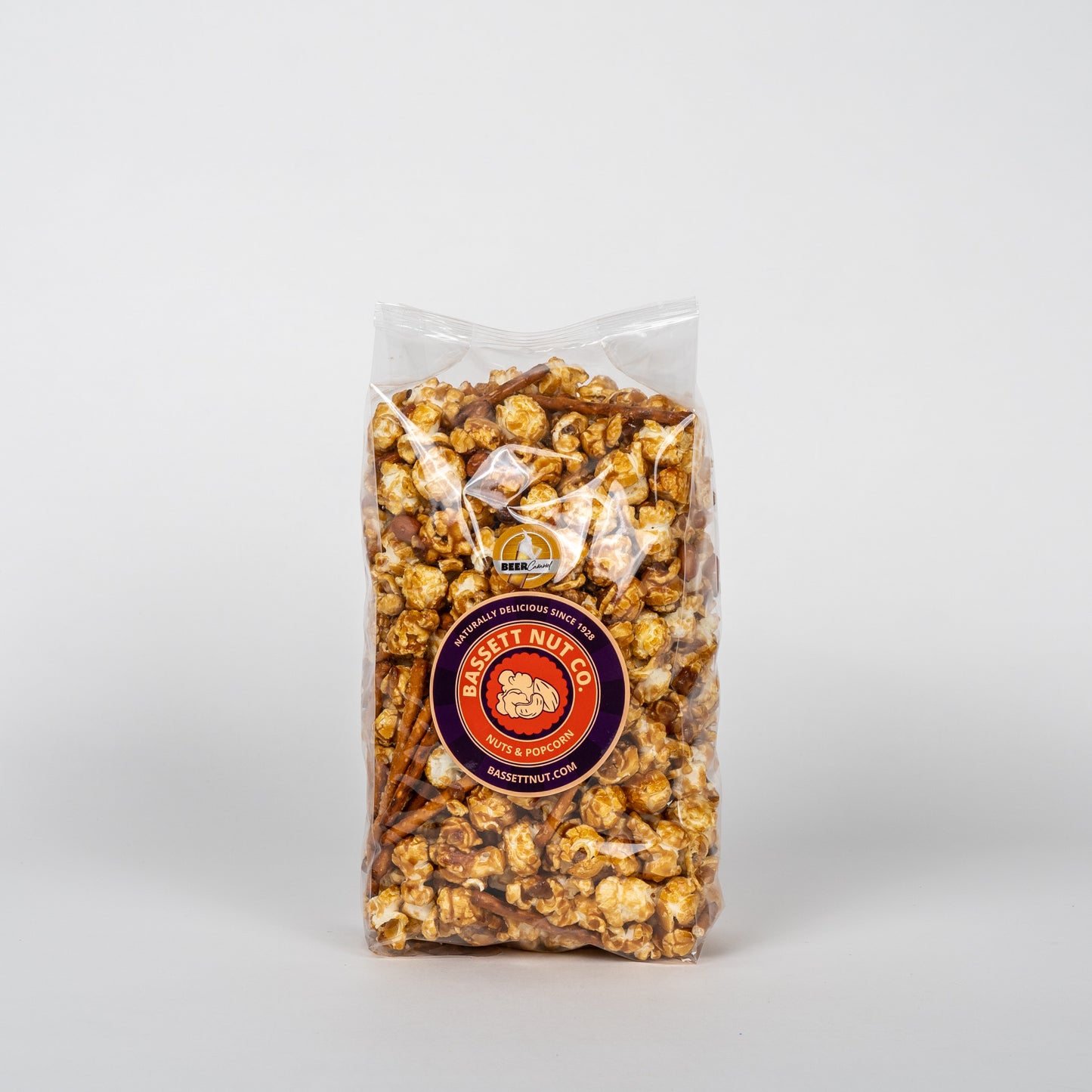 Beer Caramel Popcorn Bassett Nut Co. Toledo Ohio