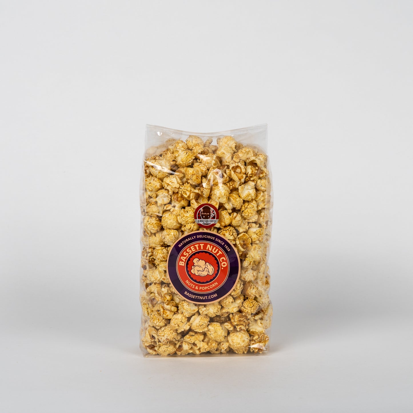 Buffalo Blue Cheese Popcorn Bassett Nut Co.