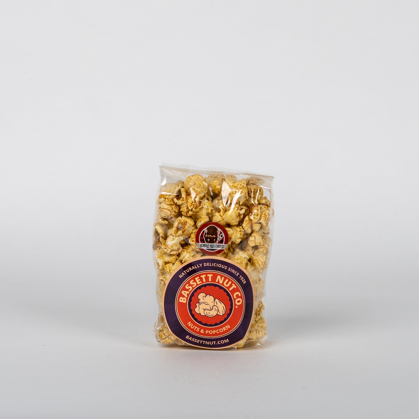 Buffalo Blue Cheese Popcorn Bassett Nut Co. Toledo Ohio
