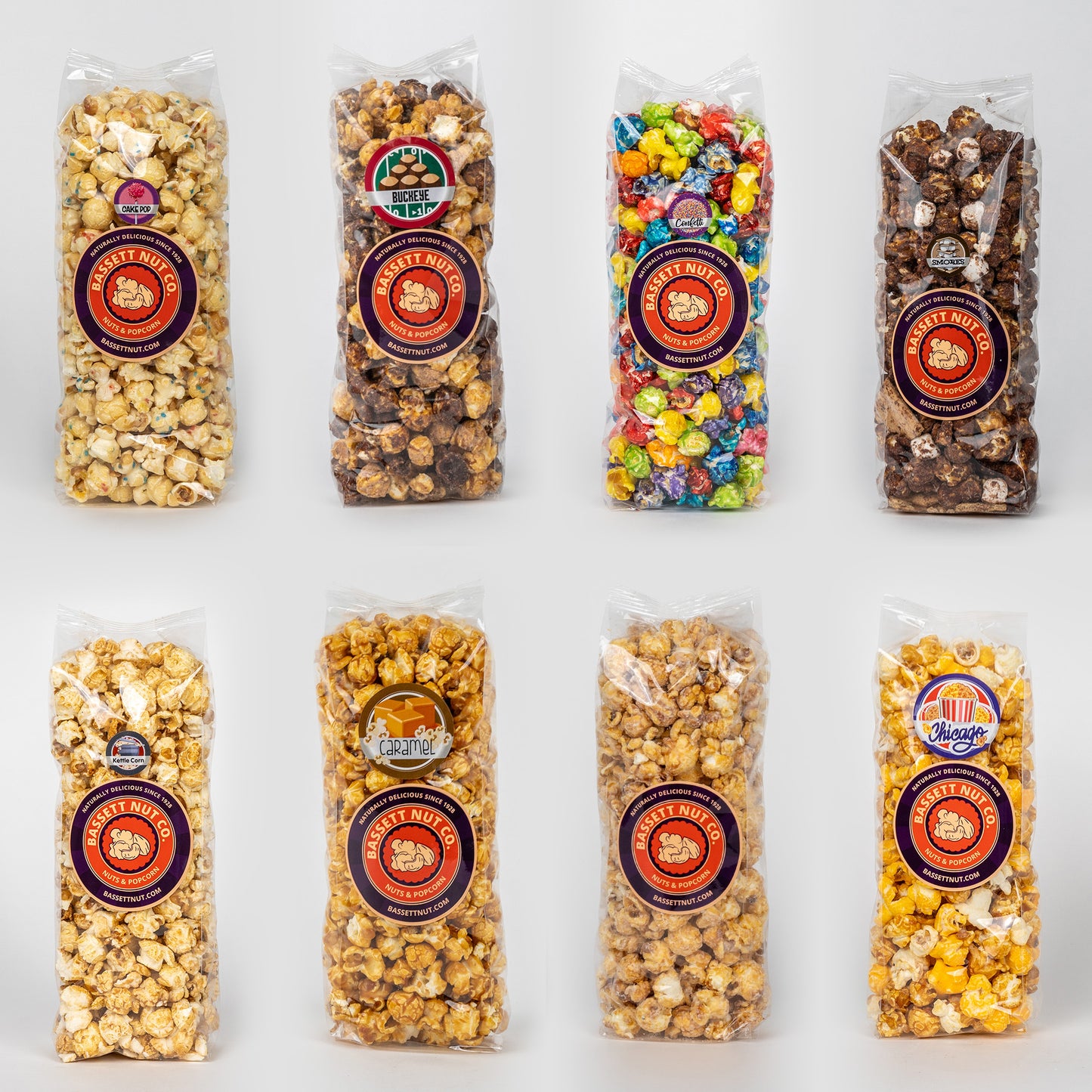 Sweet Popcorn Box-Eight Medium Bags