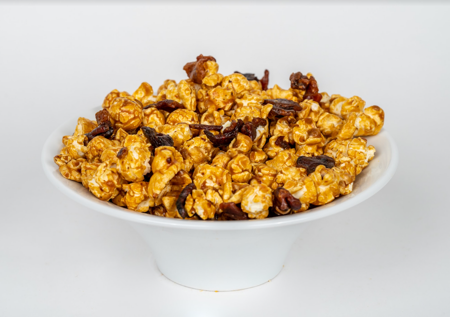 Caramel and Bacon Popcorn Bassett Nut Co. Toledo Ohio
