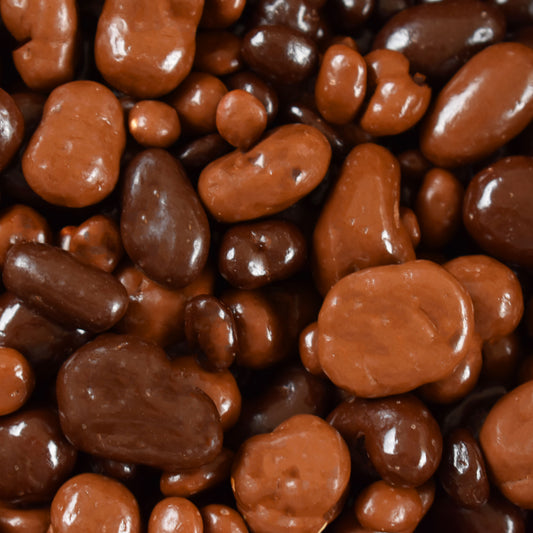 Milk and Dark Chocolate Deluxe Mixed Nuts