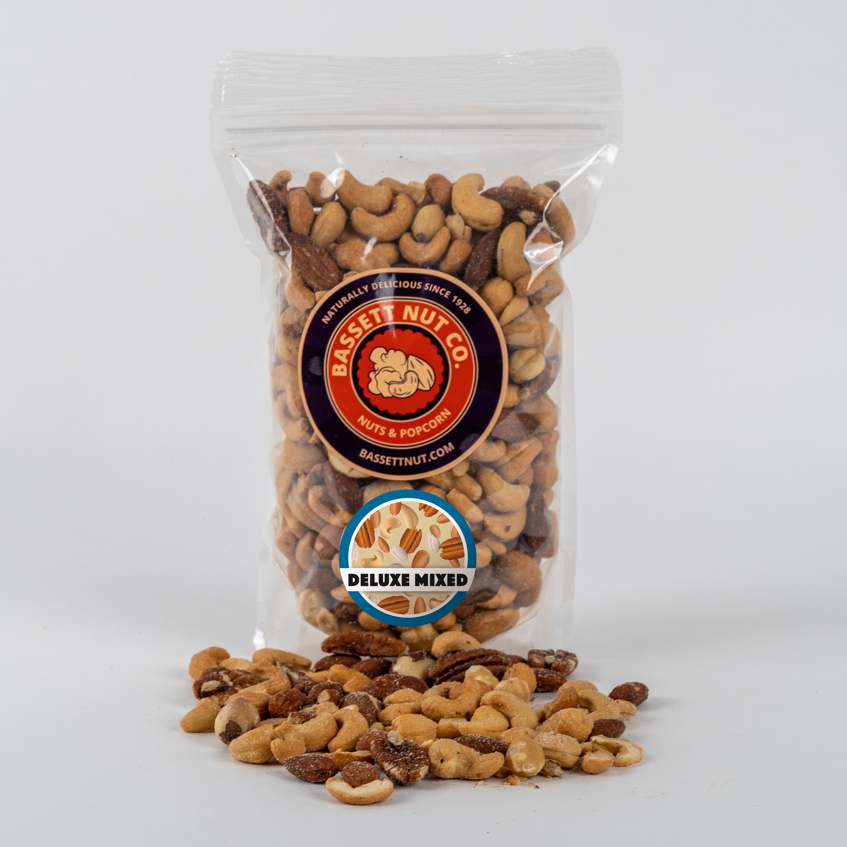 Savory Nut Box-Six 1 Pound Bags – Bassett Nut Company